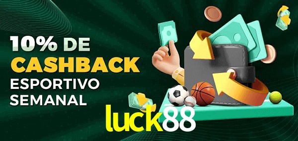 10% de bônus de cashback na luck88